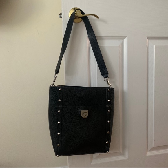 Rebecca minkoff leather black hobo bag - Picture 2 of 5